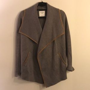 HEAVY DUTY knitted wool cardigan